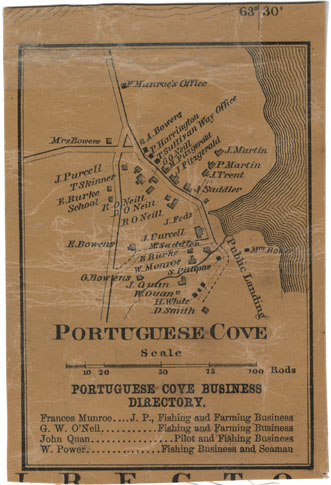 maps : Portuguese Cove Halifax County