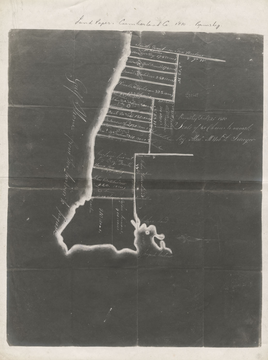 maps : Land Papers: Cumberland County Ramsheg