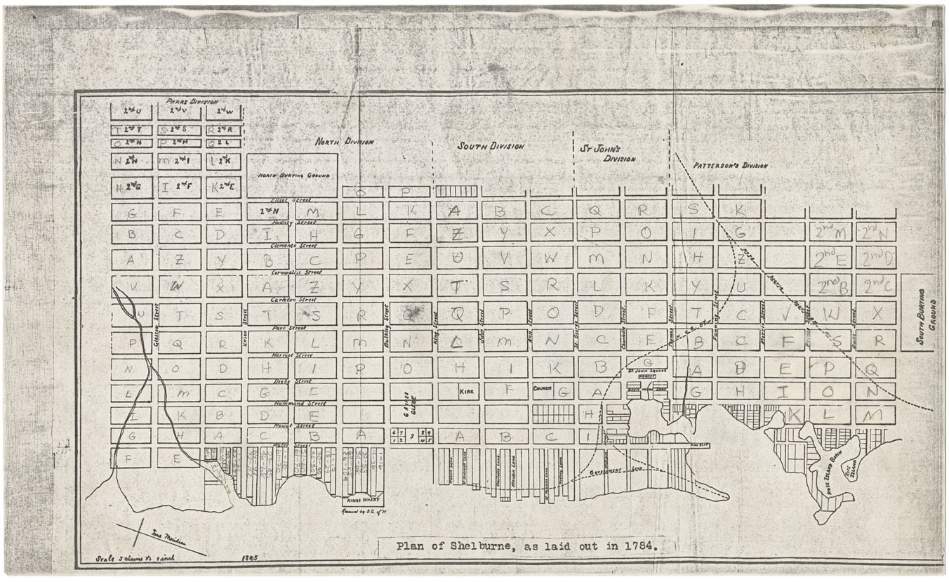 maps : Shelburne, Town: 1784
