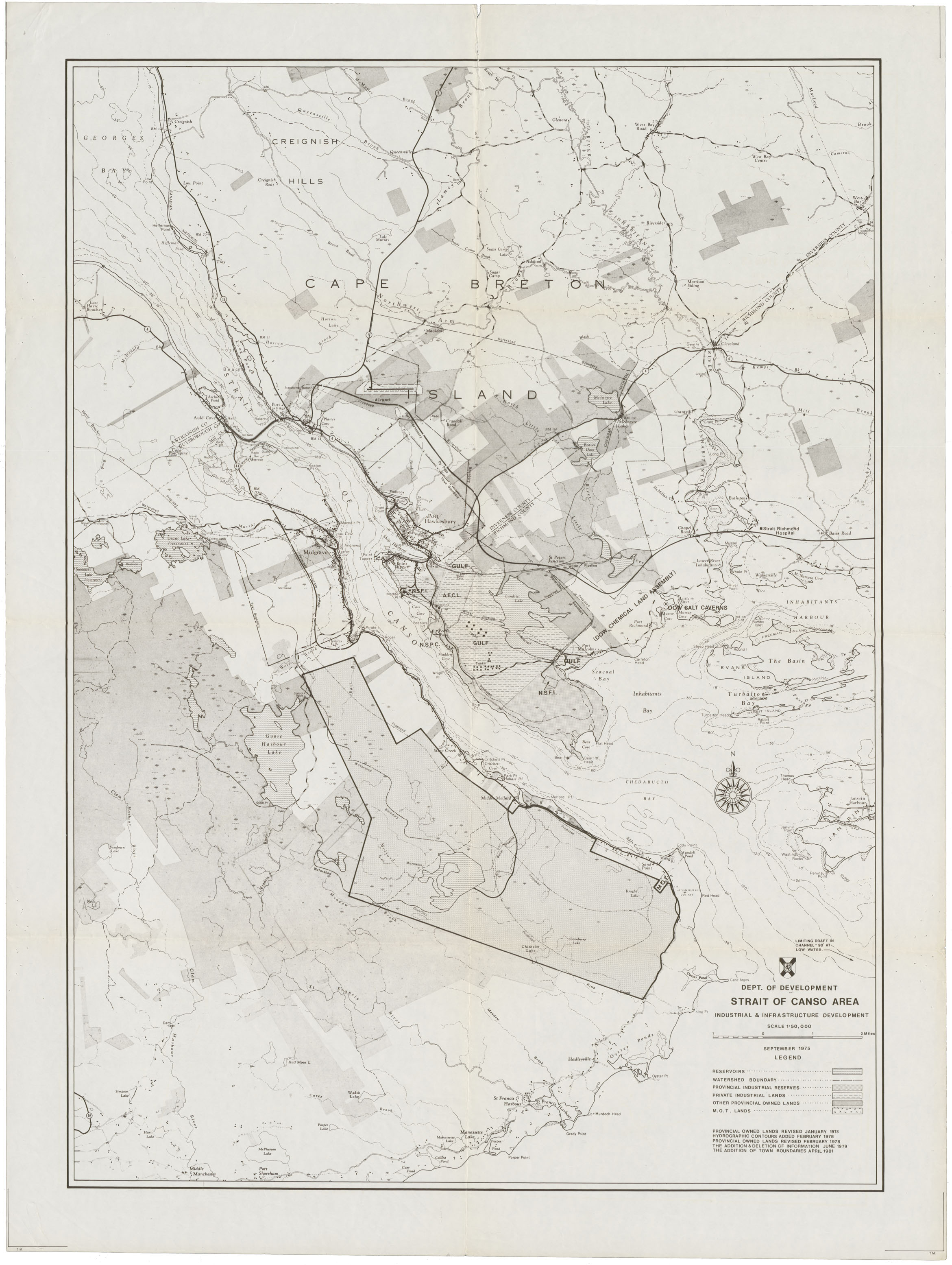 maps : Strait of Canso Strait of Canso Area Industrial and Infrastructure Development