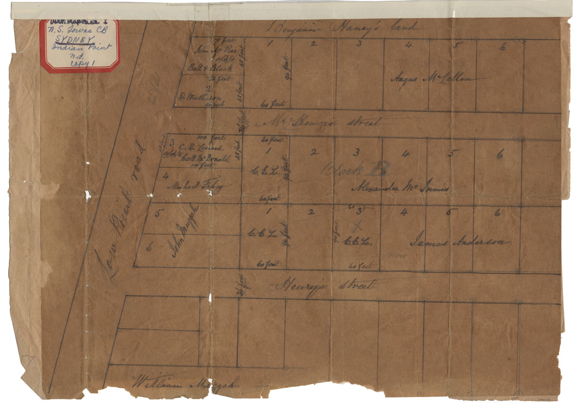maps : Sydney, Indian point