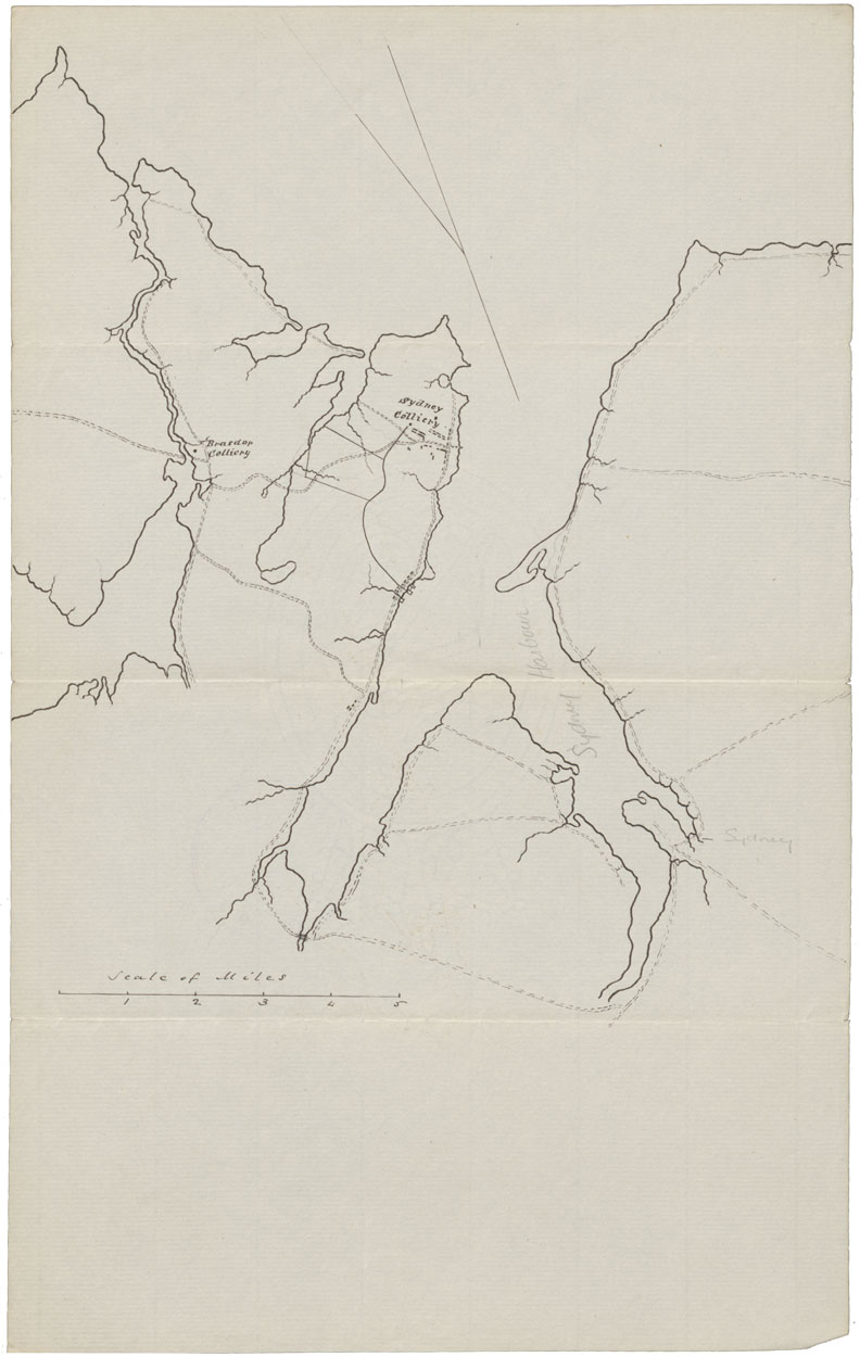 maps : Sydney-roads in area