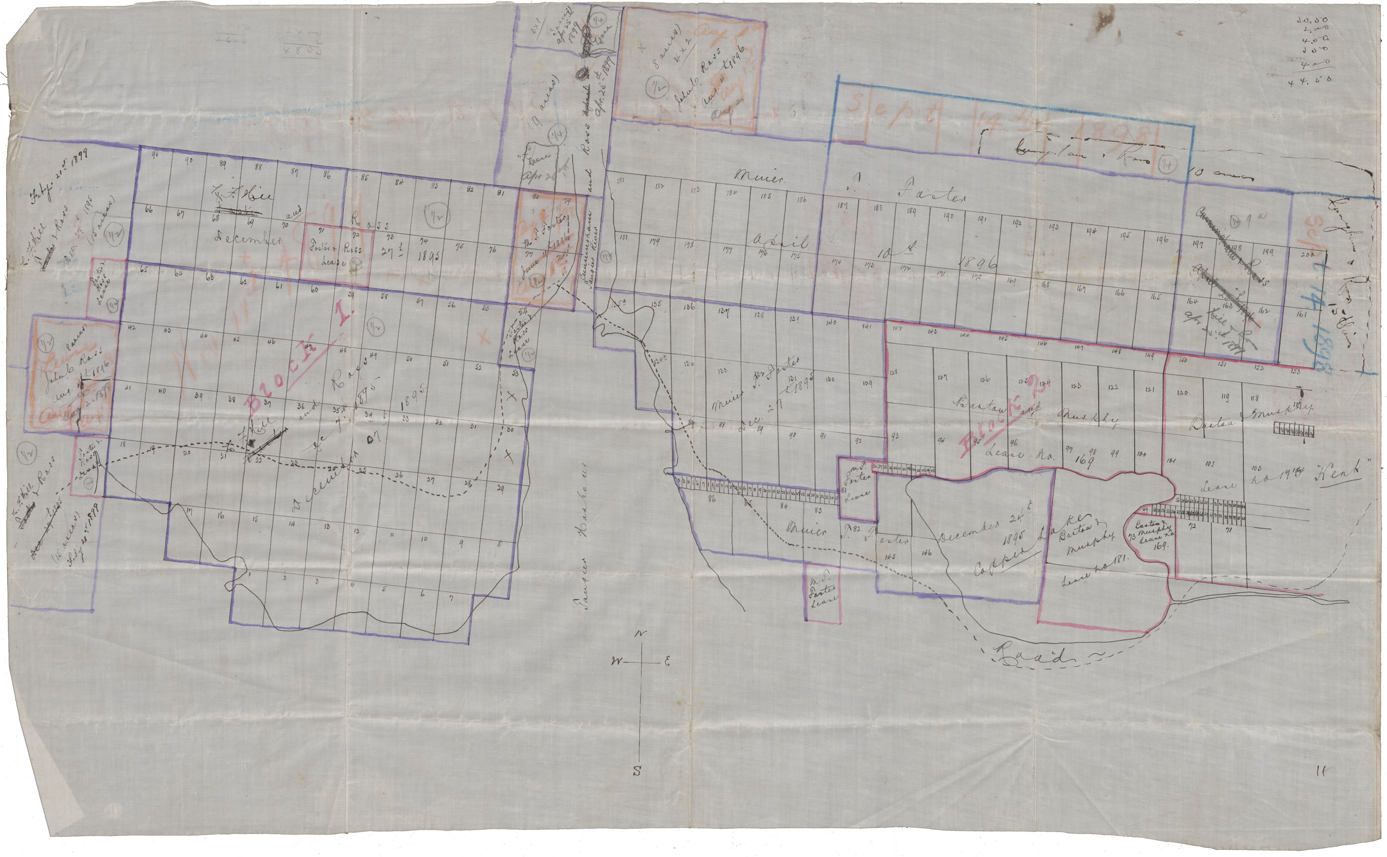 maps : Tangier Gold Mines District
