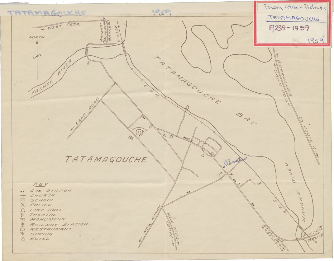 maps : Tatamagouche Street Map