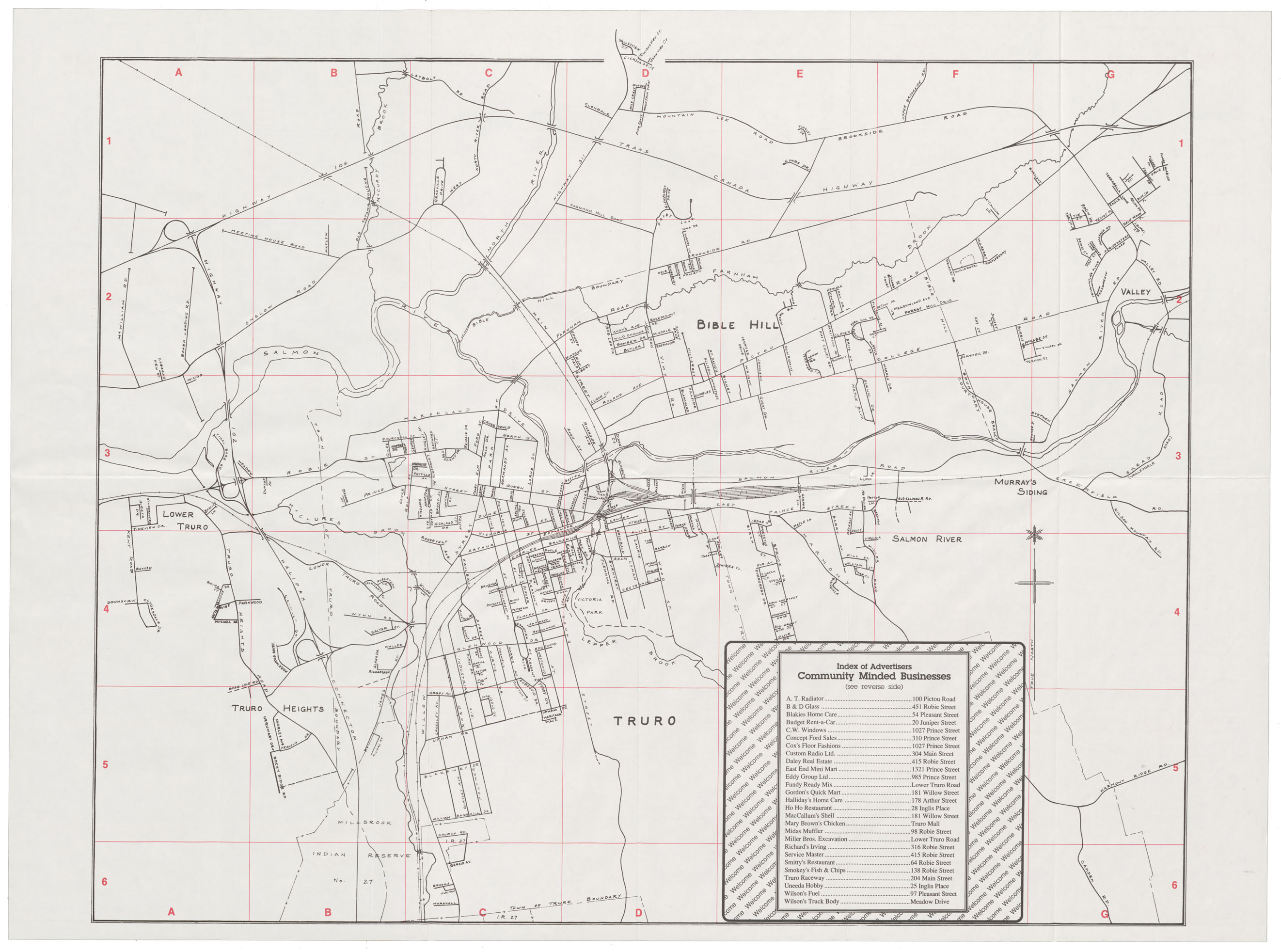 maps : 1988 Street Map