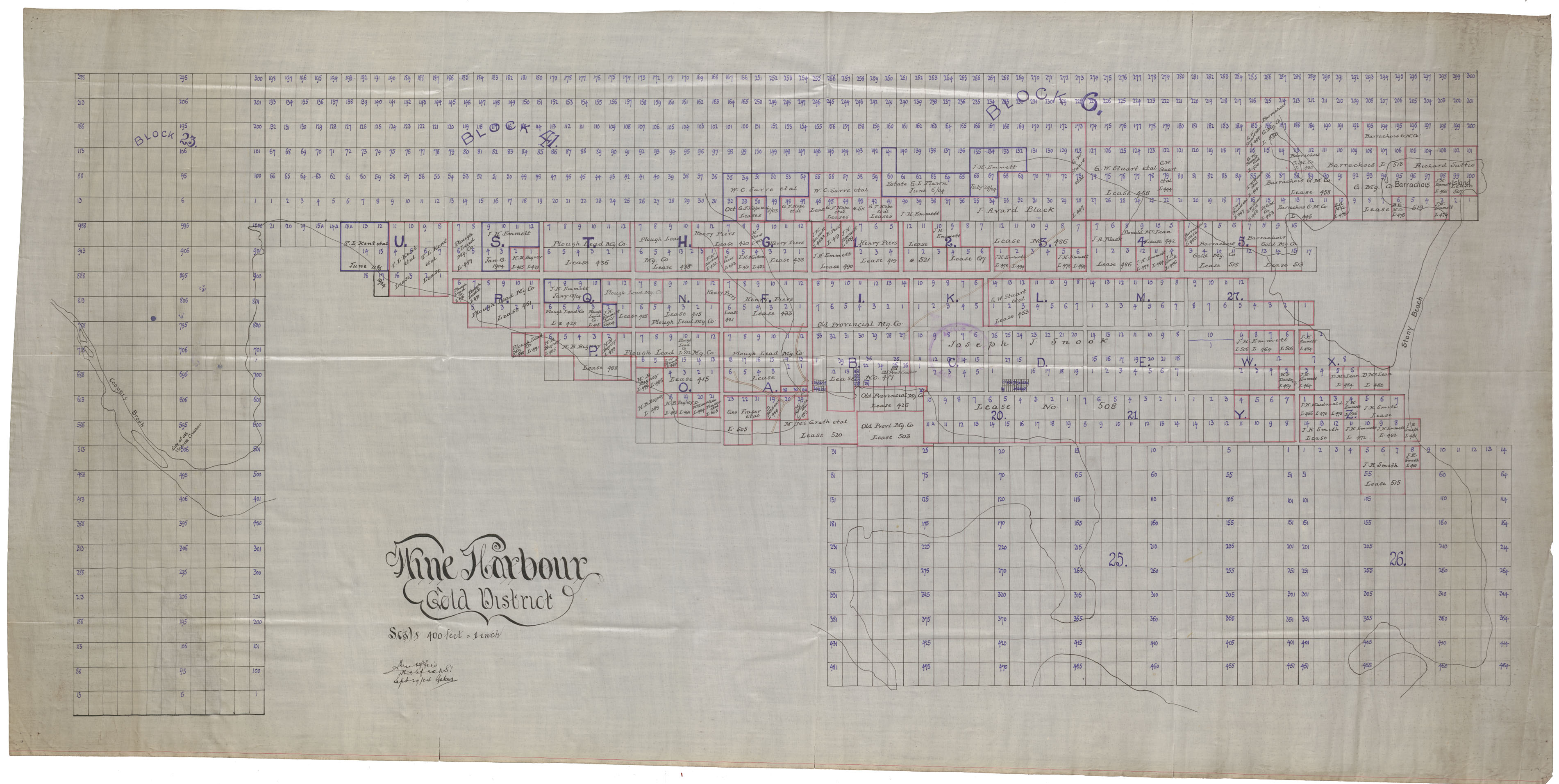 maps : Wine Harbour Gold Districts