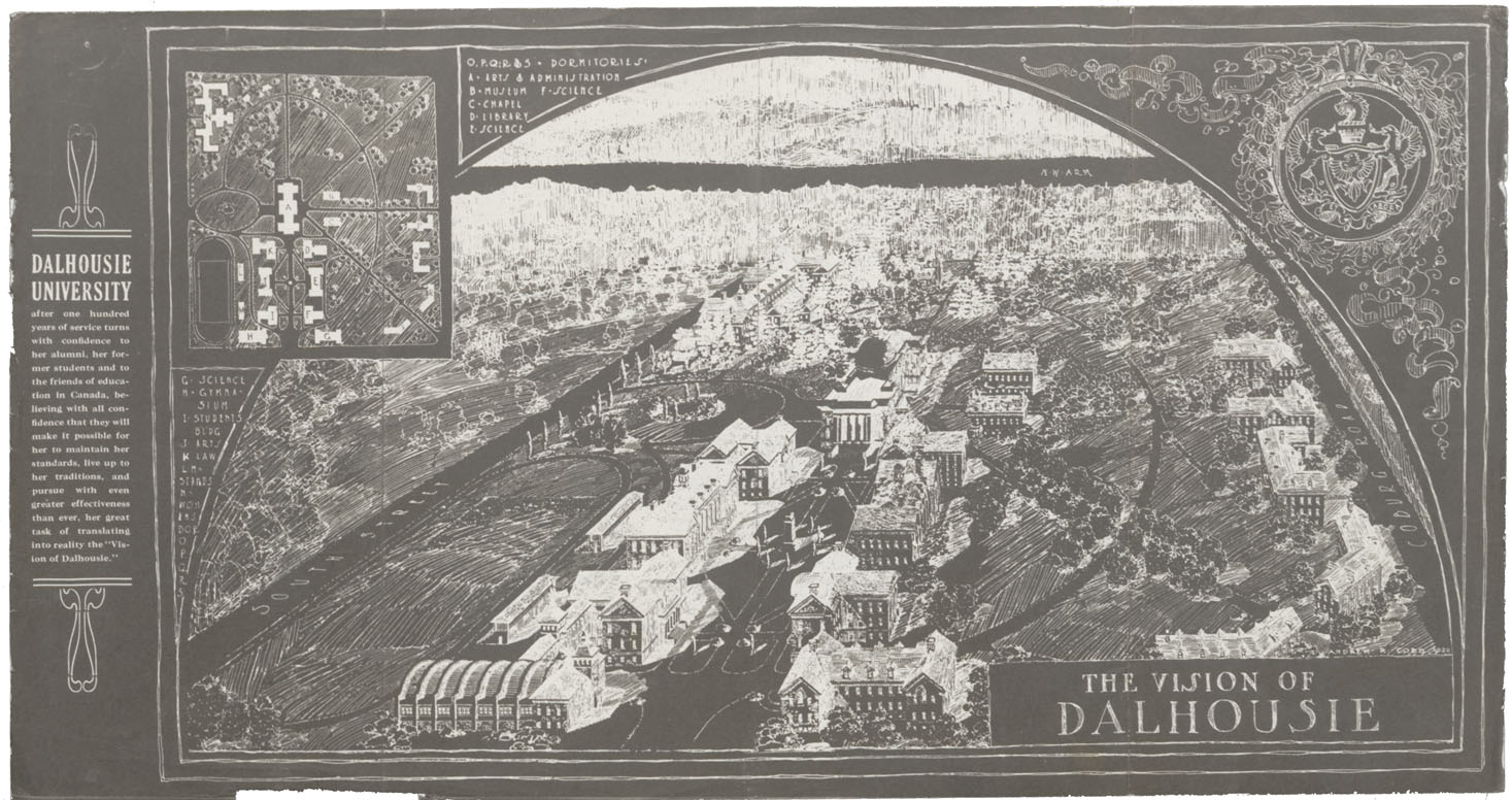 maps : The Vision of Dalhousie, a ste Plan of the Campus