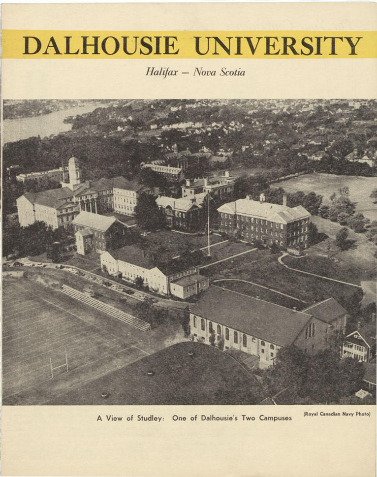 maps : Ground Plan of Dalhousie University