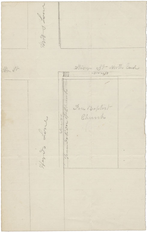 maps : Baptist Church Sketching North End