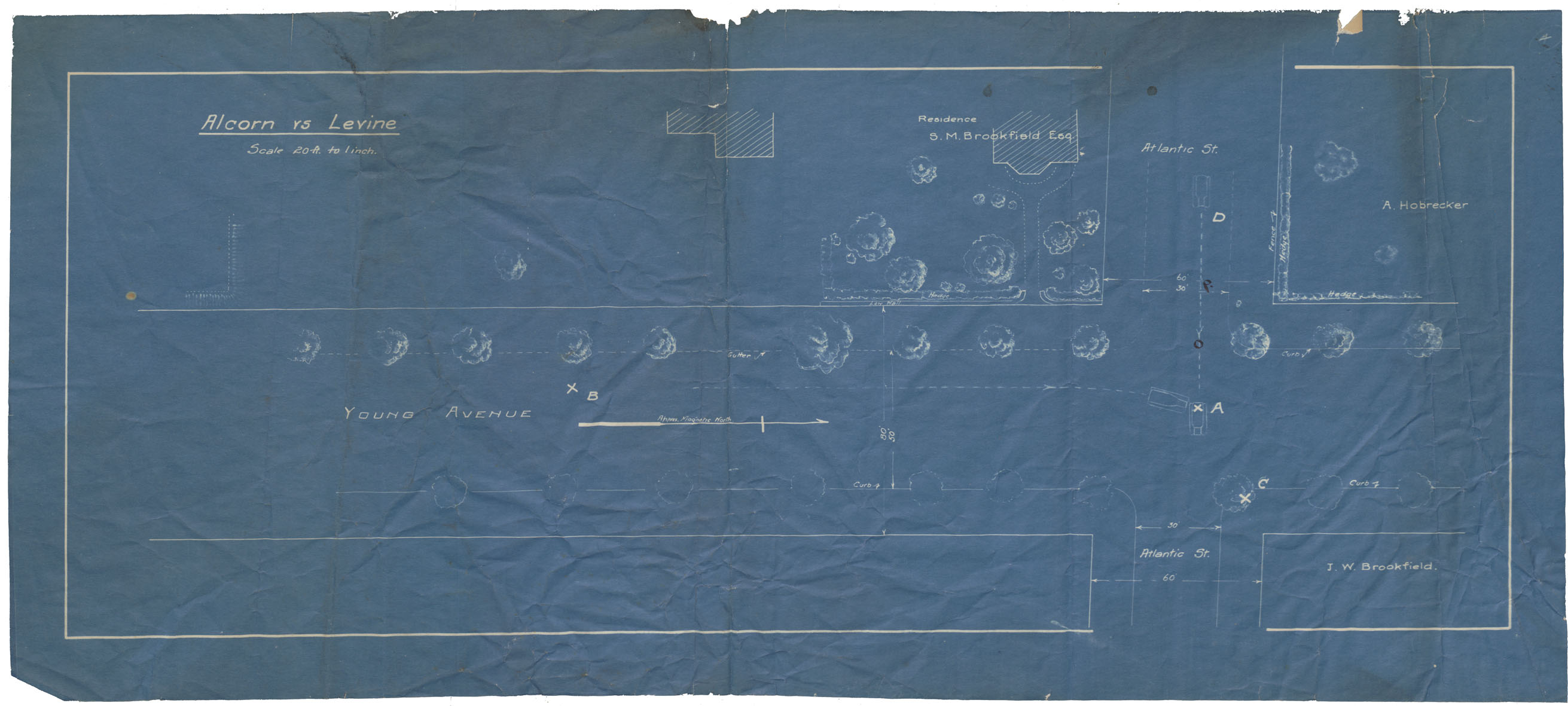 maps : Intersection of Young Avenue & Atlantic Street