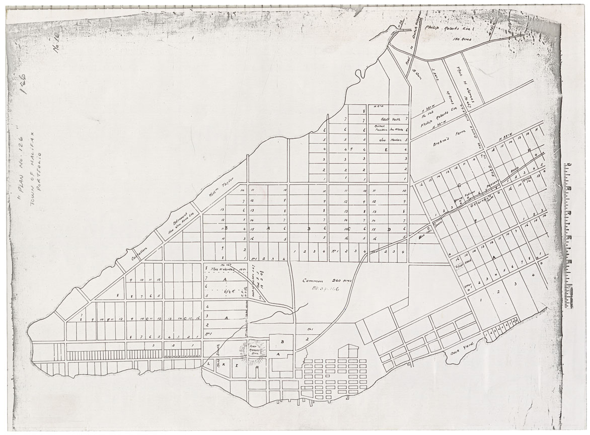 maps : Layout Halifax Pennisula