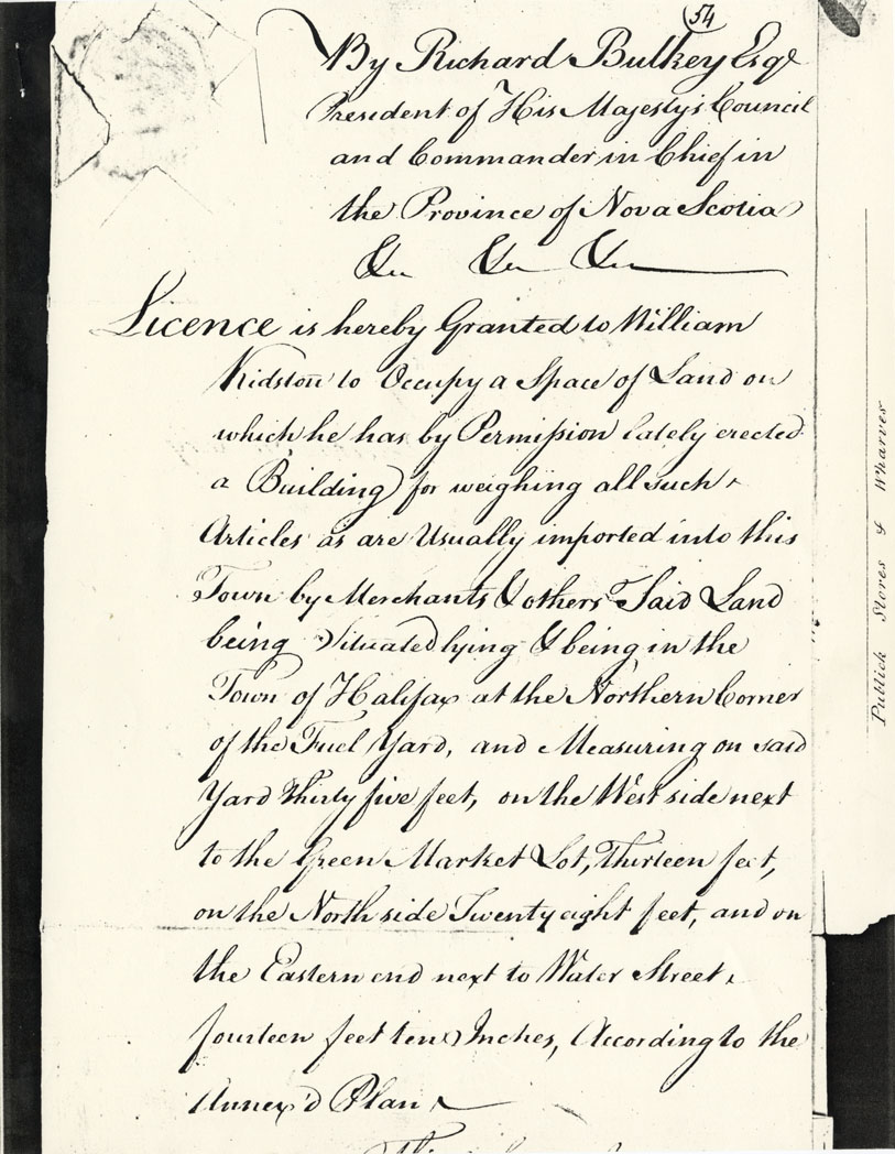maps : Kings Fuel Yard, William Kidston-Property on Water St