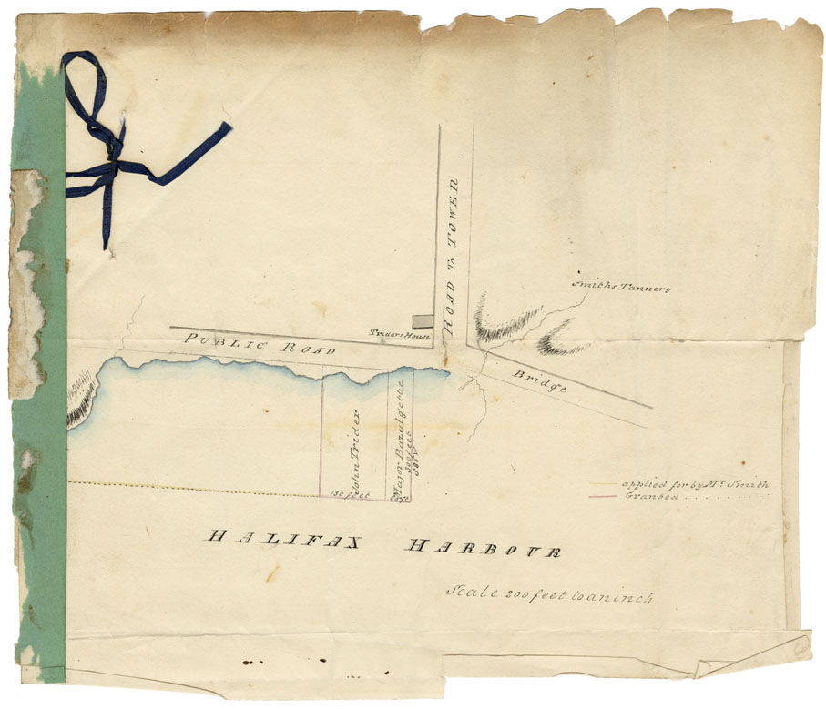 maps : Water Lots at foot of Inglis Street