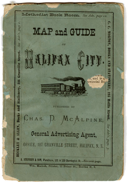 maps : Map and Guide to Halifax, N.S.