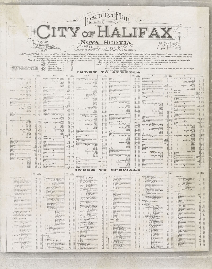 maps : Charles Goad Atlas 1895
