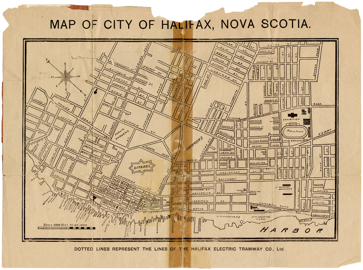 maps : Map of the City of Halifax, Nova Scotia