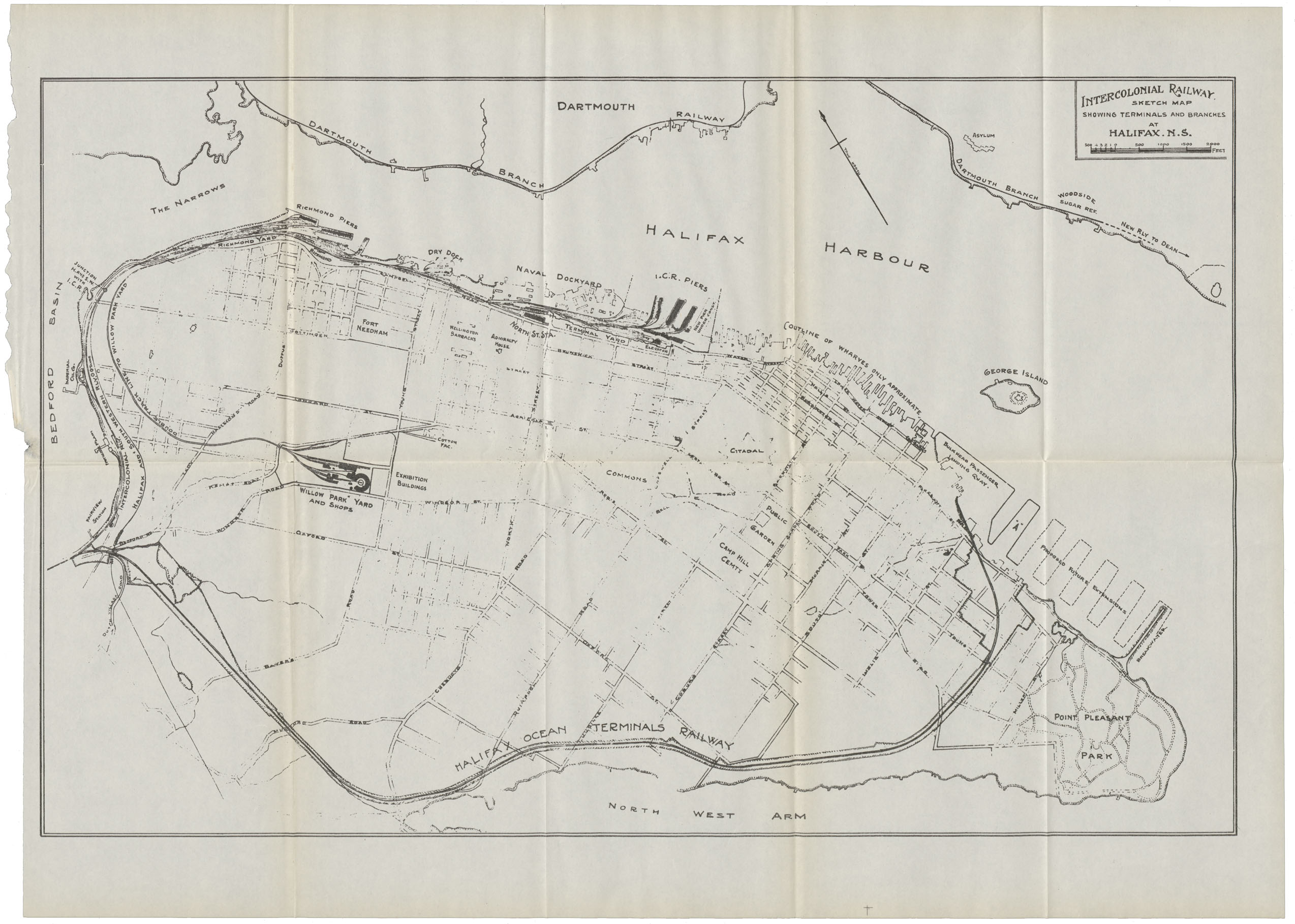 maps : Intercolonial Railway