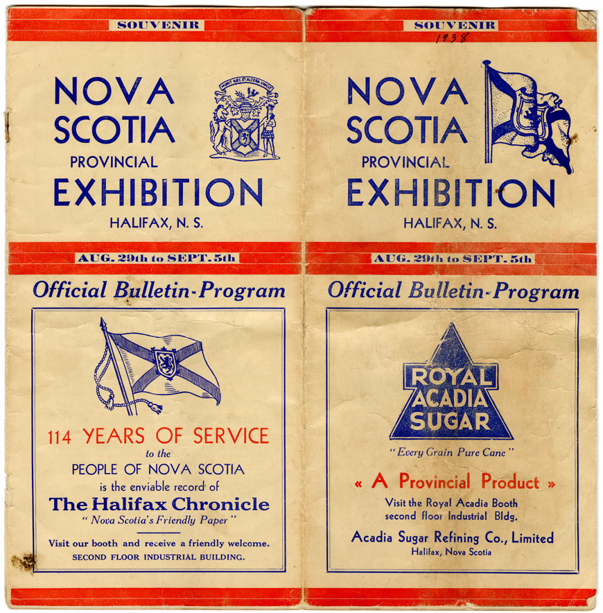 maps : Nova Scotia Provincial Exhibition View of Grounds & Buildings
