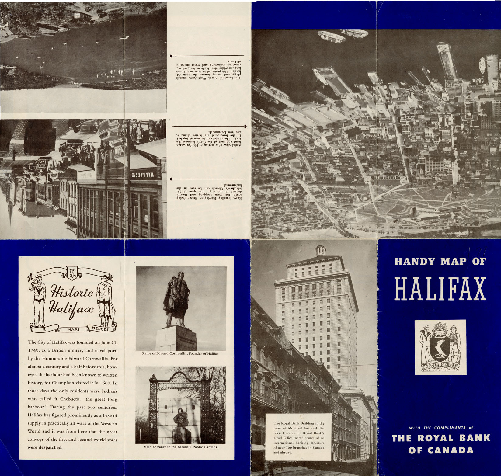 maps : Handy map of Halifax, N.S. John Inglis all rights resd