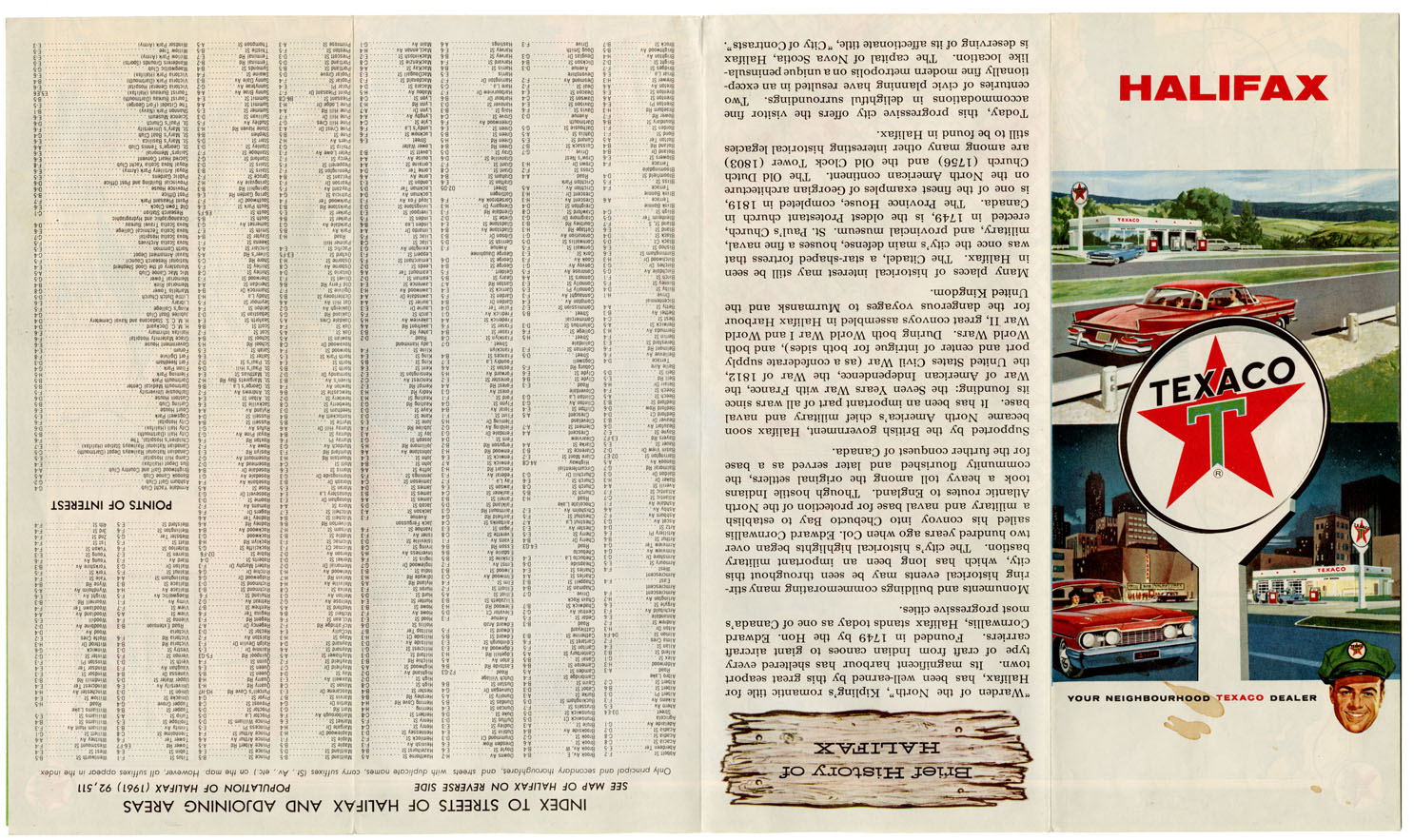 maps : Halifax Your Neighbourhood Texaco Dealer