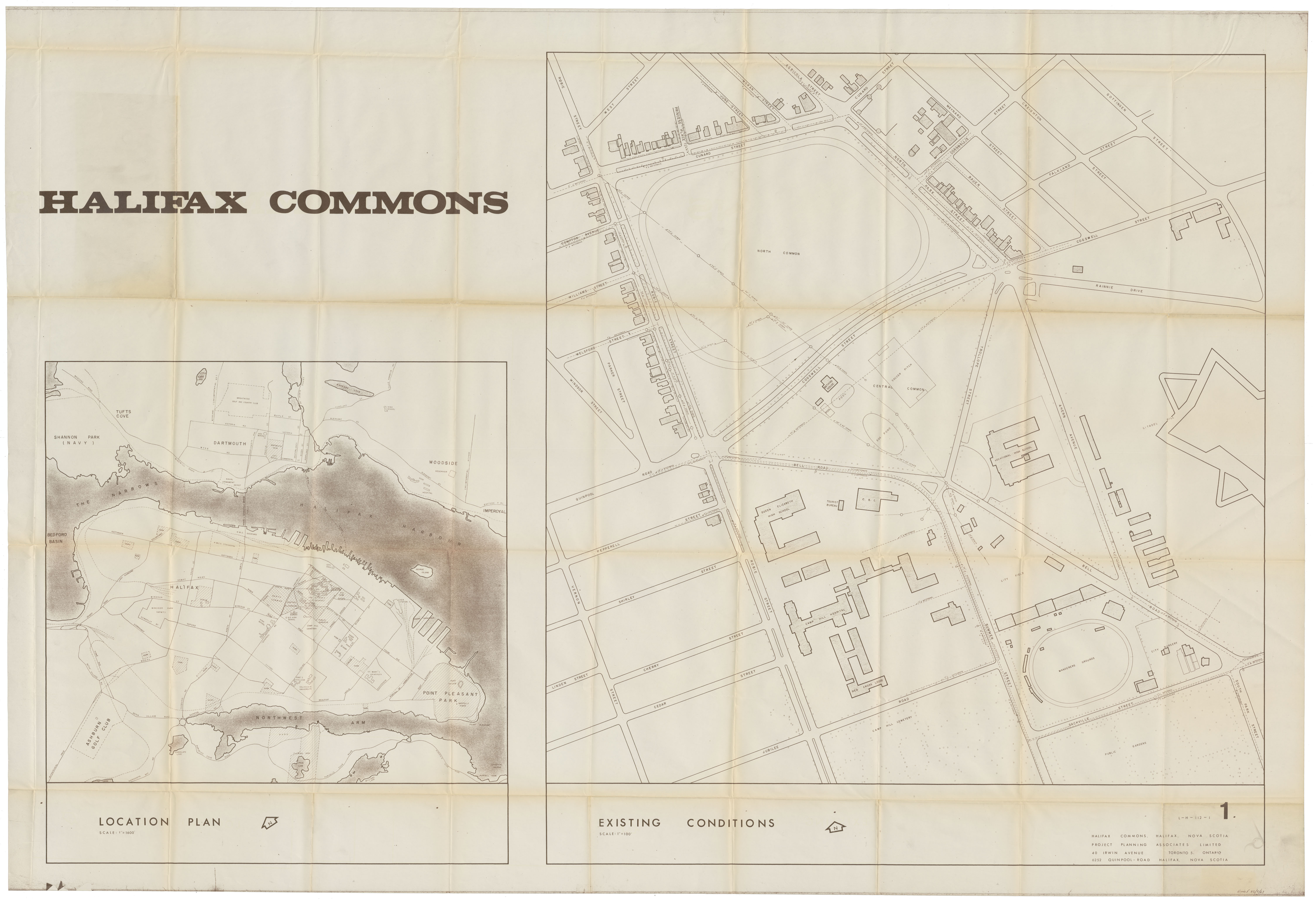 maps : Halifax Commons No 1