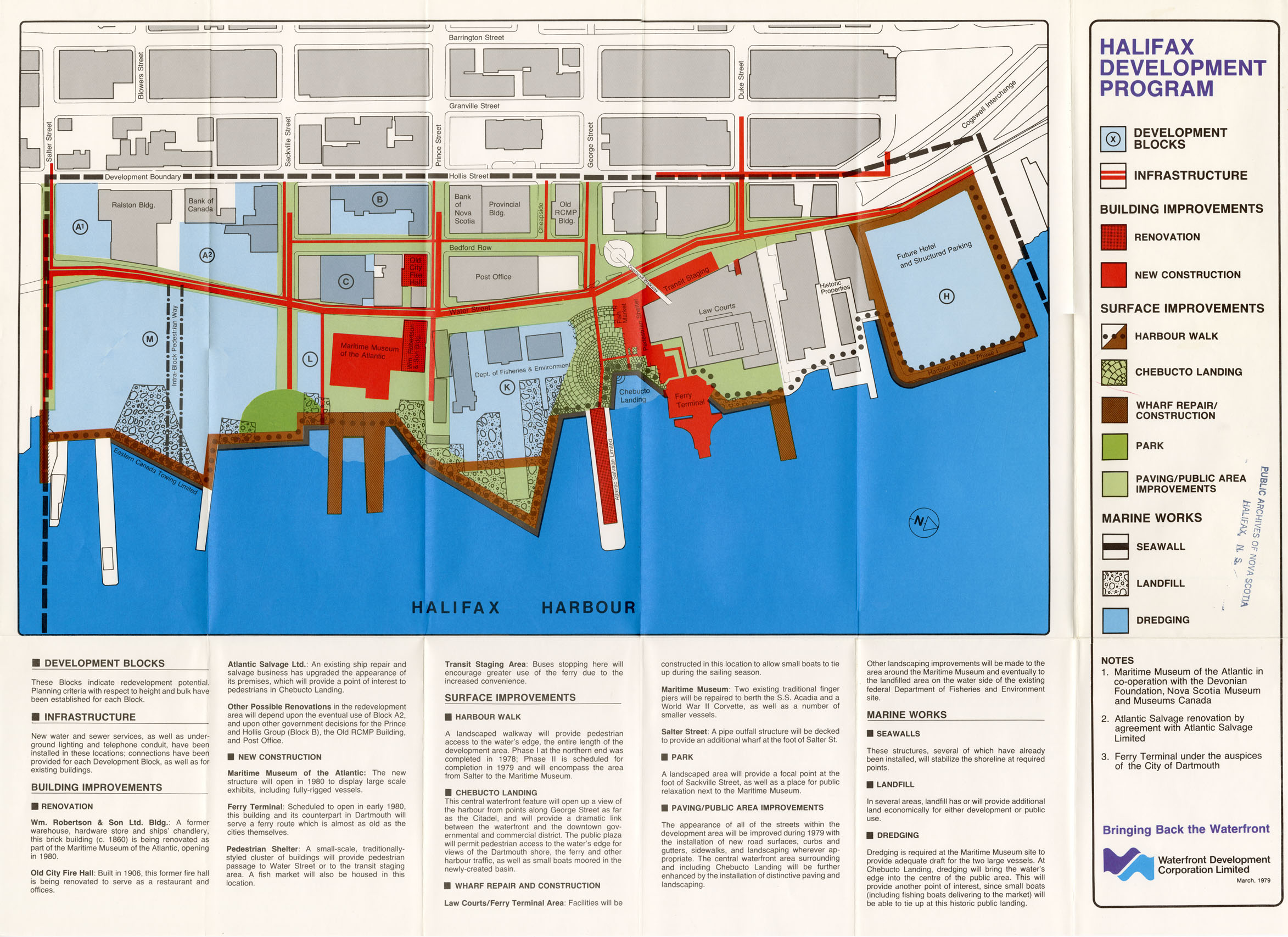 maps : Duplicate Copies Halifax Development Program of the W.O.C.