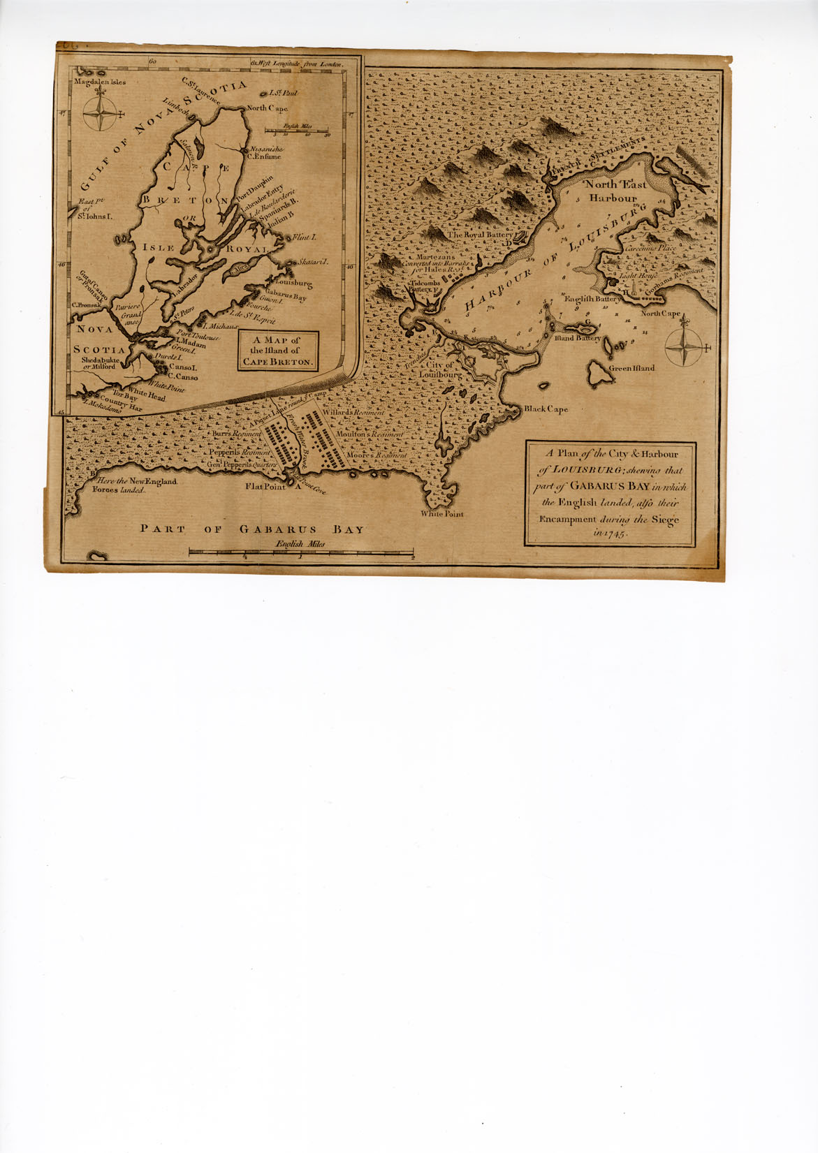 maps : Cape Breton-Louisbourg