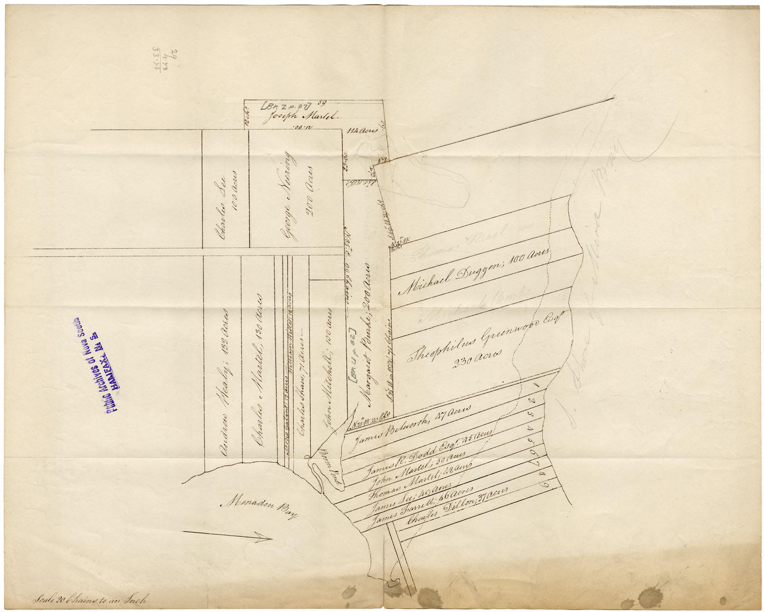 maps : Cape Breton Lands at Menadou Bay