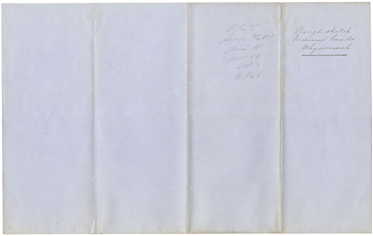 maps : Rough Sketch of the Lands of the Mikmaq of Whycocomagh