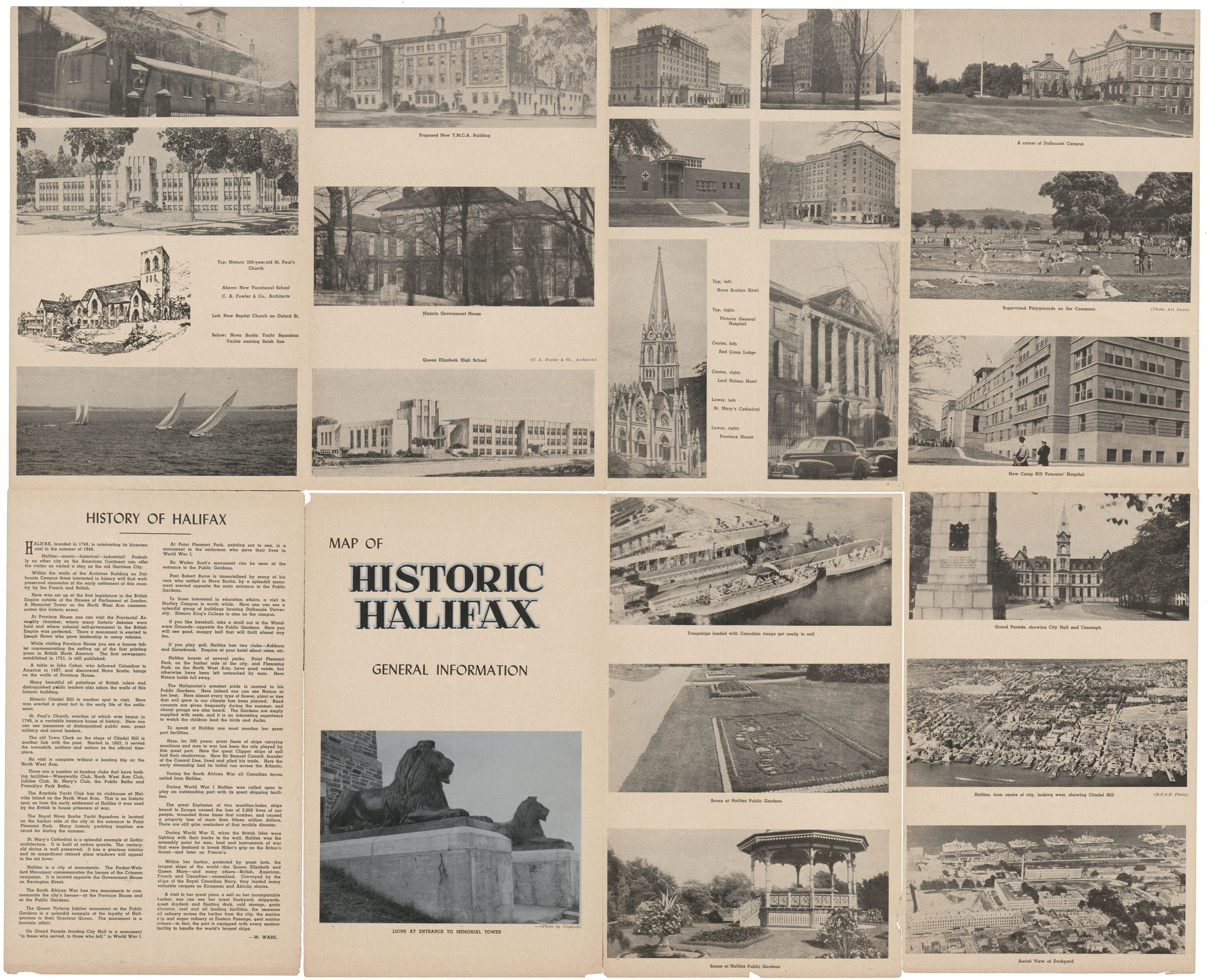 maps : Map of Historic Halifax