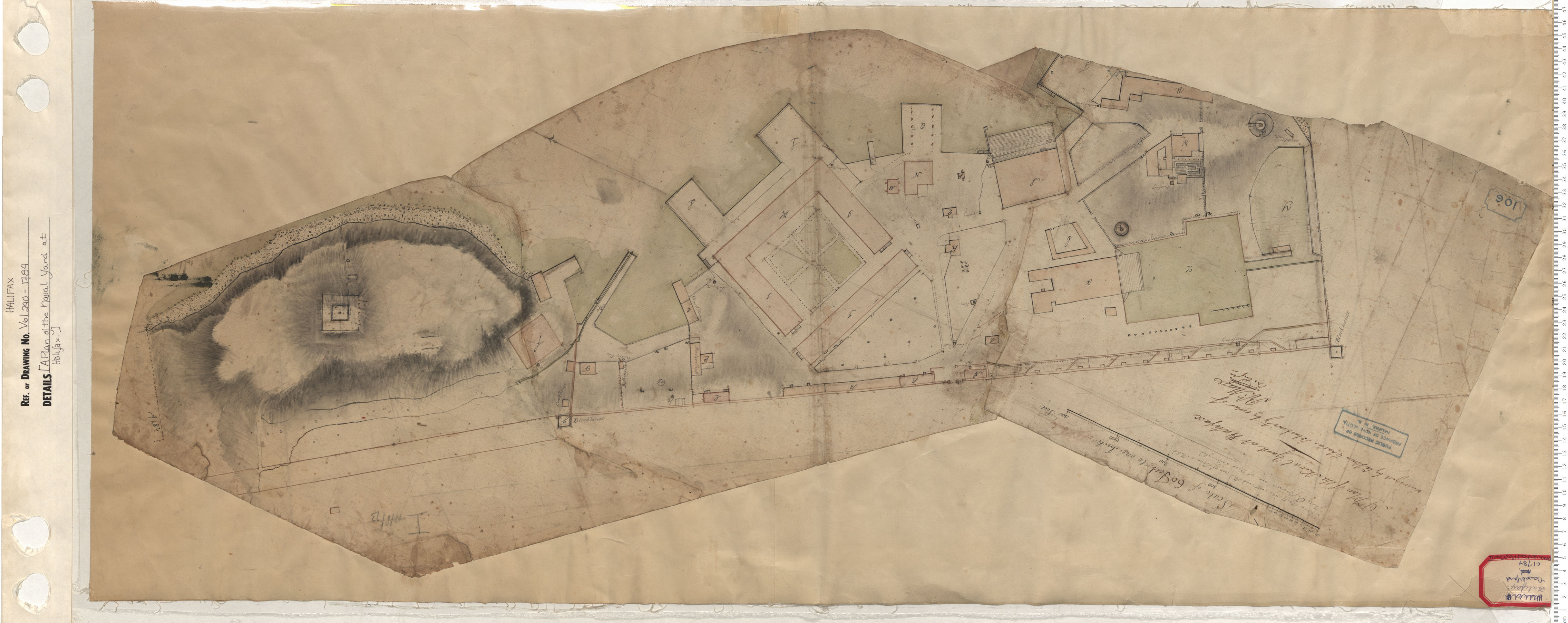 A Plan of the Naval Yard at Halifax