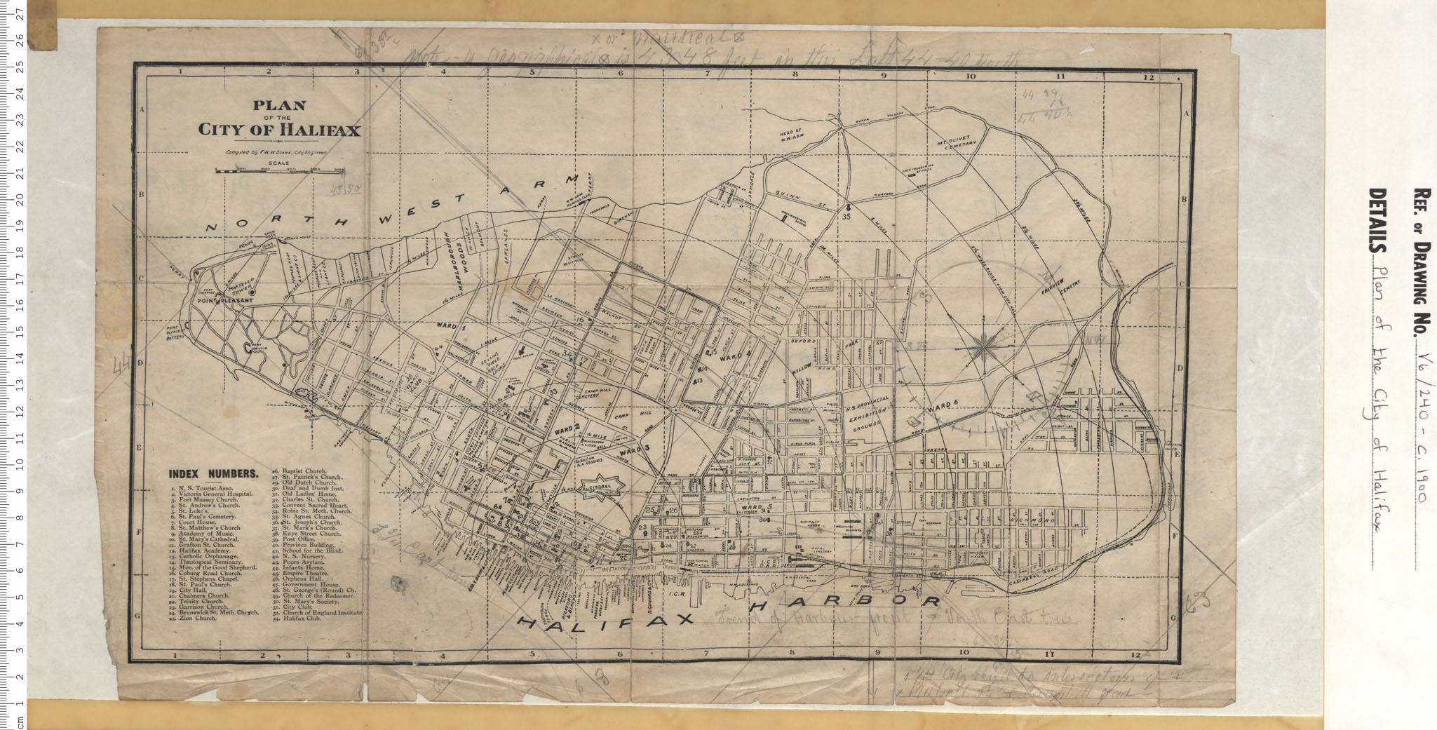 Plan of the City of Halifax
