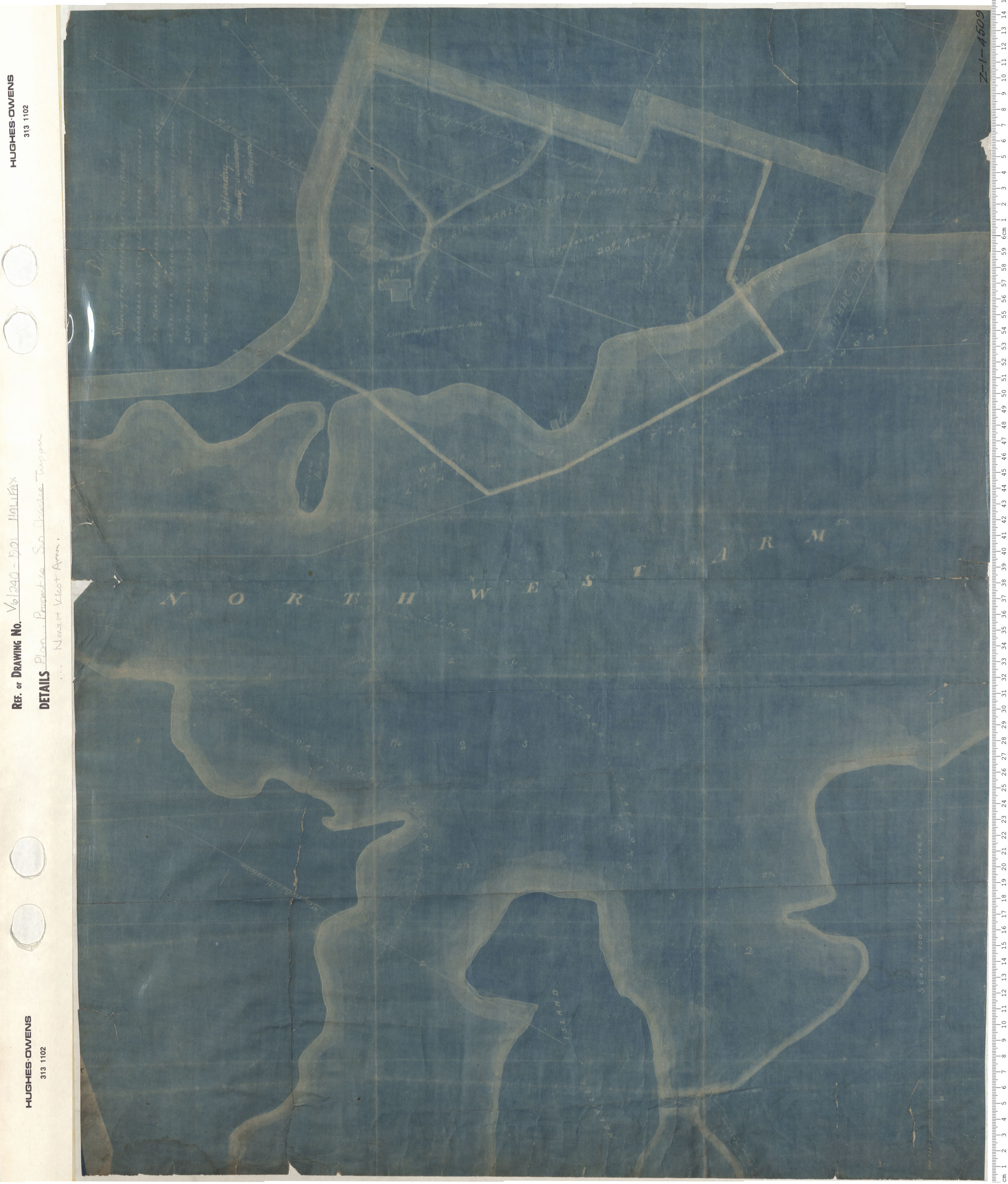 Plan of Properties of Sir Charles Tupper…North West Arm