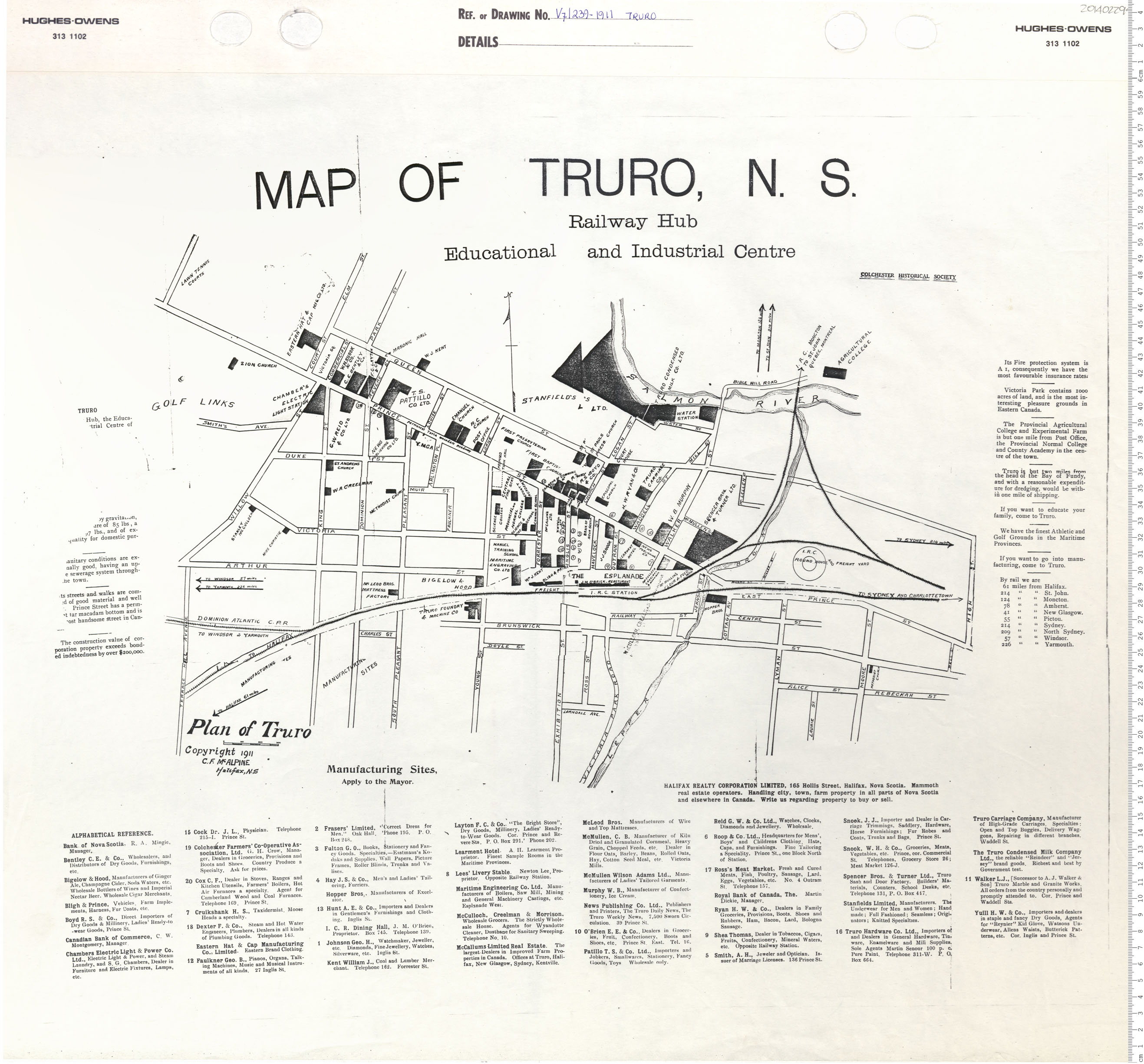 Map of Truro