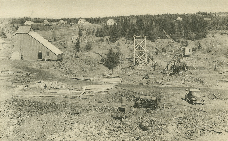 meninmines : Moose River Mine, NS where Dr. Robertson and Alfred Scadding were rescued