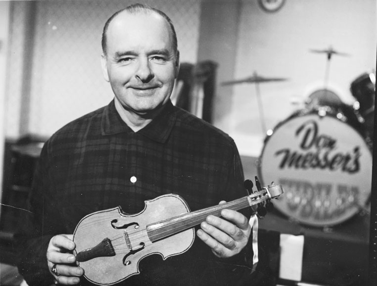 Don Messer with fiddle