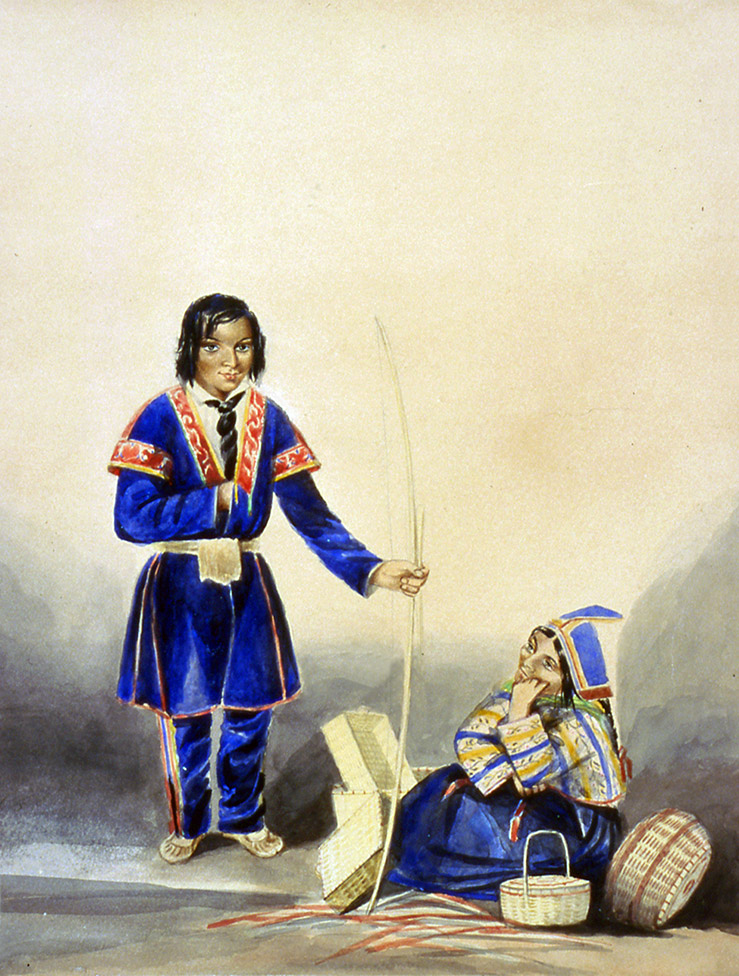 Mi'kmaq man and woman