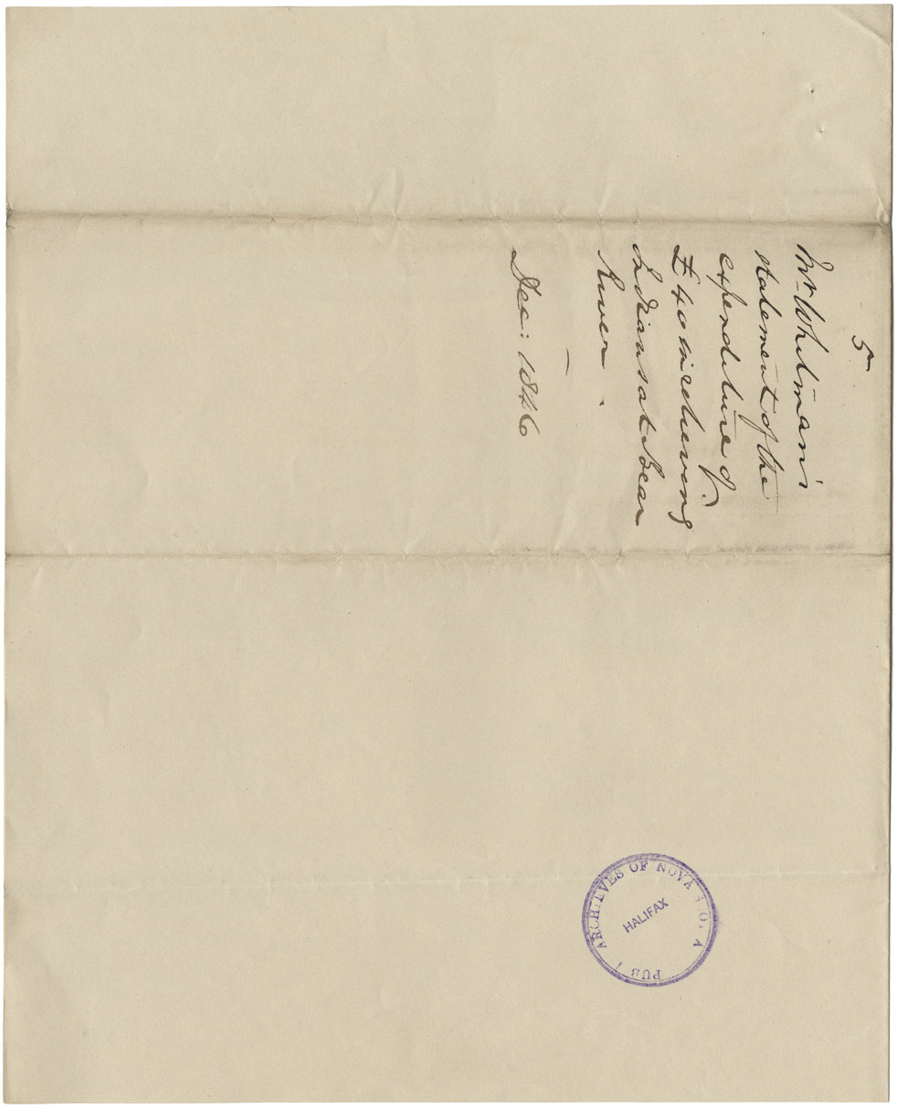 Bills and receipts of Dr. W.L. Bent for supplies for sick Bear River Mi'kmaq and list of supplies to individual Mi'kmaq bought by Alfred Whitman, with a letter from him to the Lieutenant-Governor thanking him for the donation. 