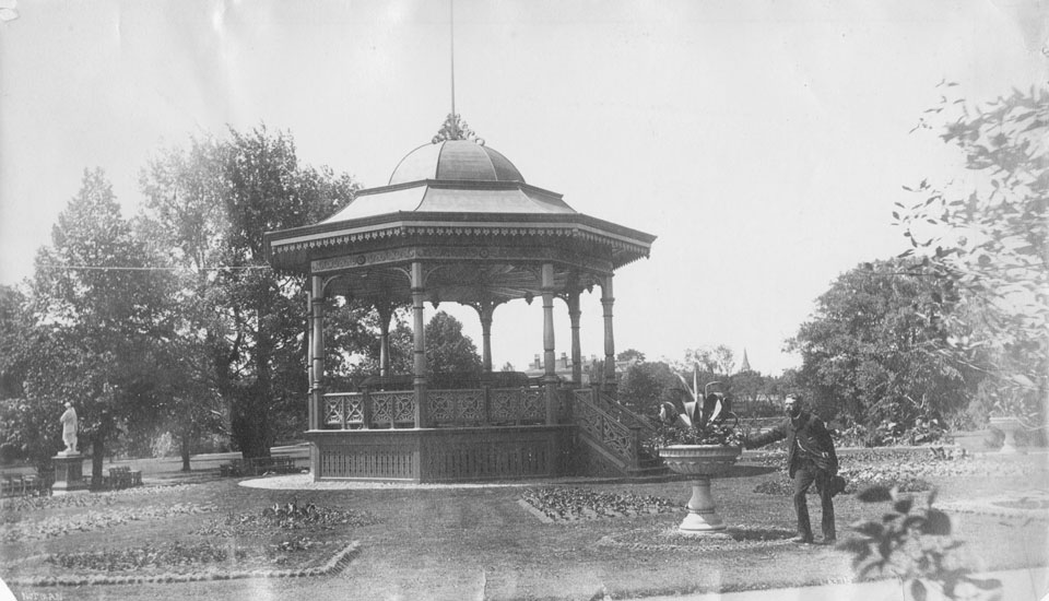 notman : Public Gardens, Halifax, Band Stand
