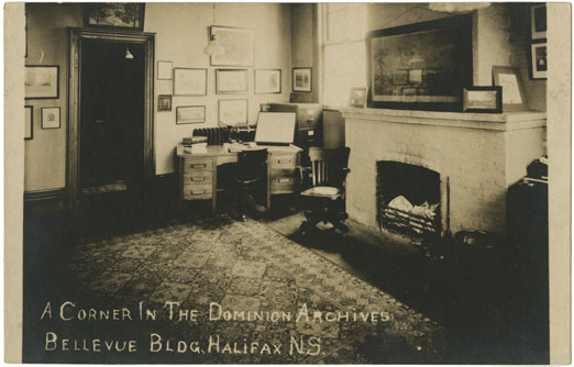 photocollection : Interior Decoration: Dominion Archives Office Halifax (1)