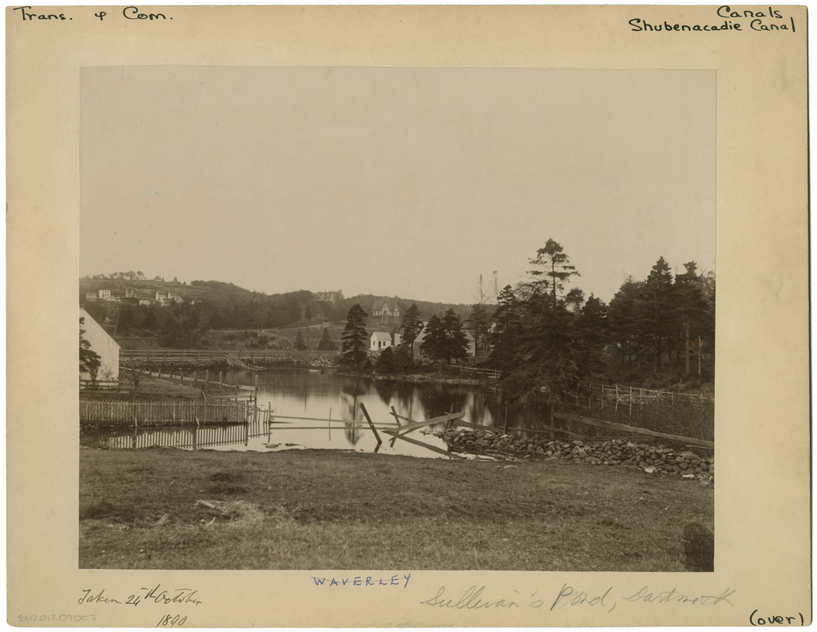 Transportation & Communication: Canals: Shubenacadie Canal: Sullivan's Pond, Dartmouth
