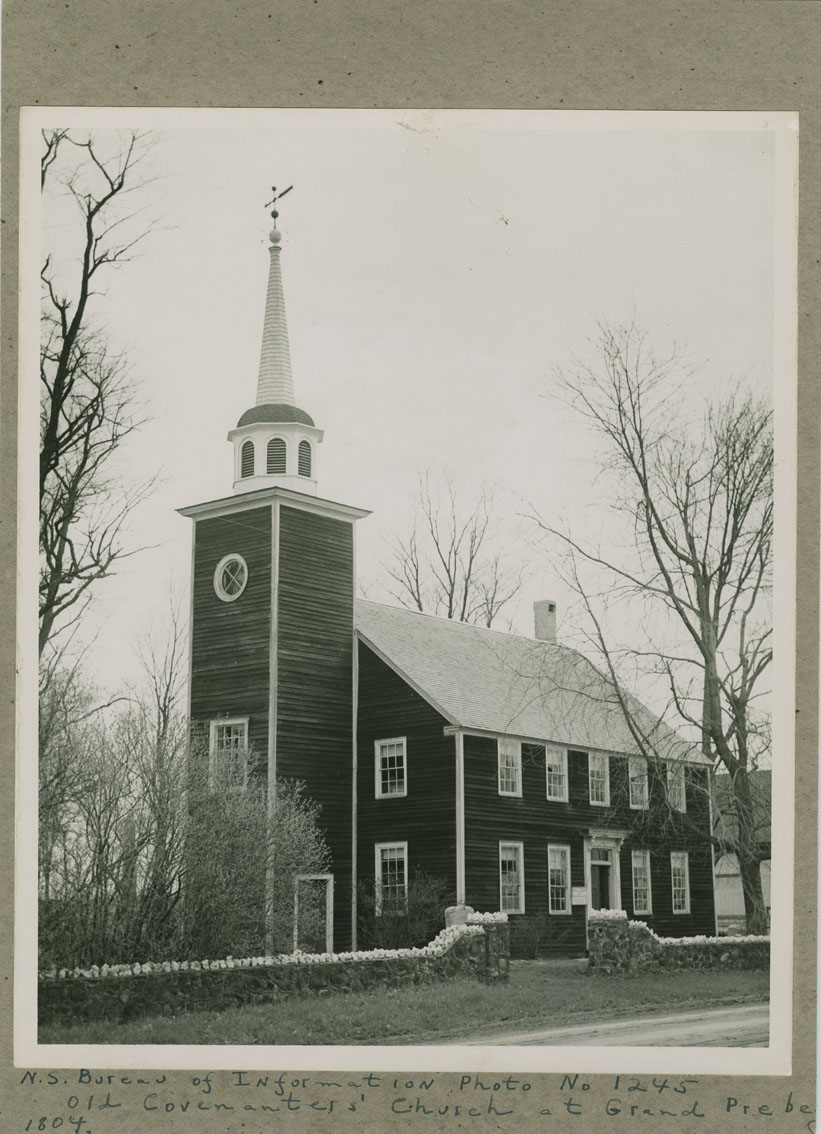 photocollection : Places: Grand Pre, Kings Co.: Churches: Old Covenanters Church Presbyterian