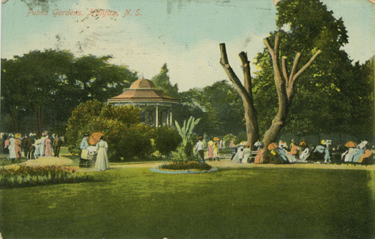 photocollection : Places: Halifax, Halifax Co.: Public Gardens: Bandstand