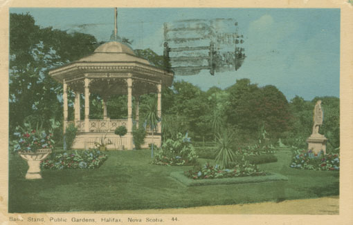 photocollection : Places: Halifax, Halifax Co.: Public Gardens: Bandstand