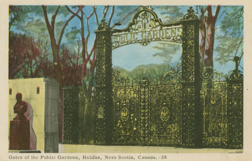 photocollection : Places: Halifax, Halifax Co.: Public Gardens: Gates