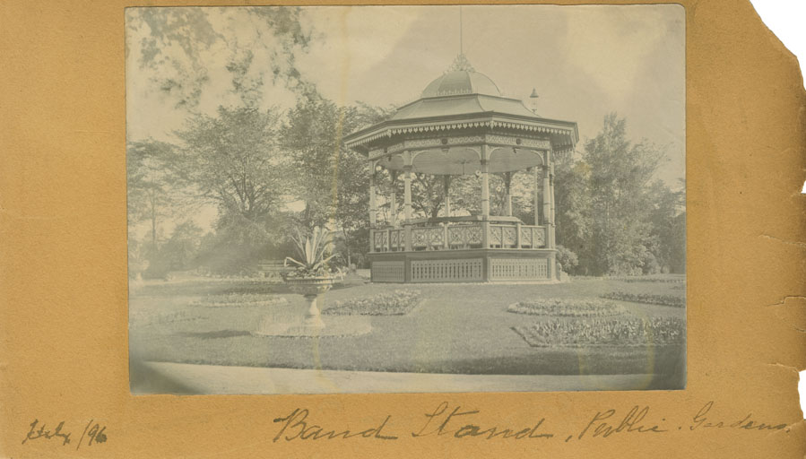 photocollection : Places: Halifax, Halifax Co.: Public Gardens: Band Stand