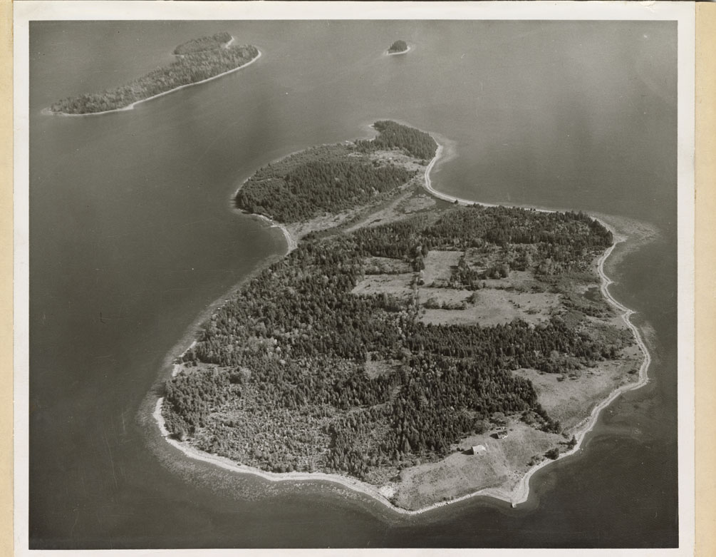 photocollection : Places: Oak Island, Lunenburg Co.: Airview