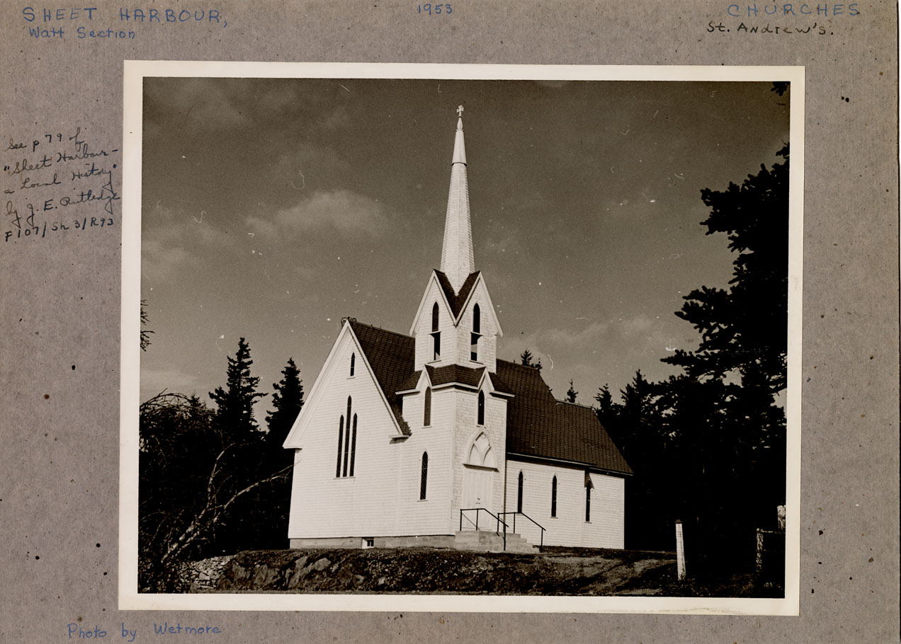 photocollection : Places: Sheet Harbour, Halifax Co.: Churches: St. Andrews
