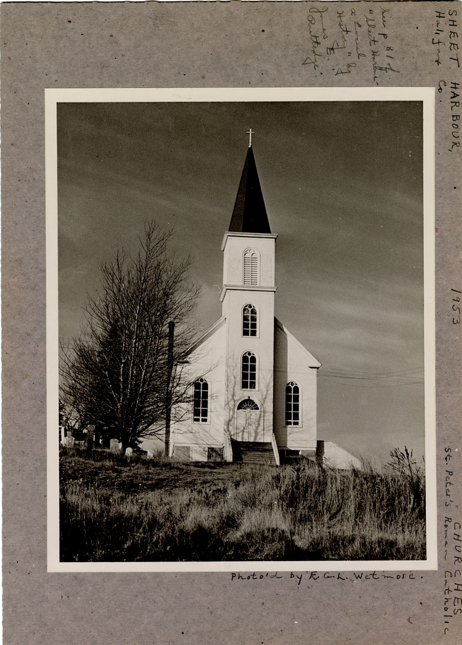 photocollection : Places: Sheet Harbour, Halifax Co.: Churches: St. Peters Roman Catholic