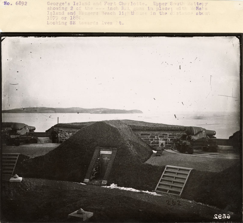 Army: Forts: Fort Charlotte: George's Island and Fort Charlotte: Upper South Battery